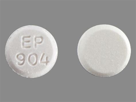 5 mg Imprint <strong>EP 904</strong> Color White Shape Round View details. . Ep 904 pill